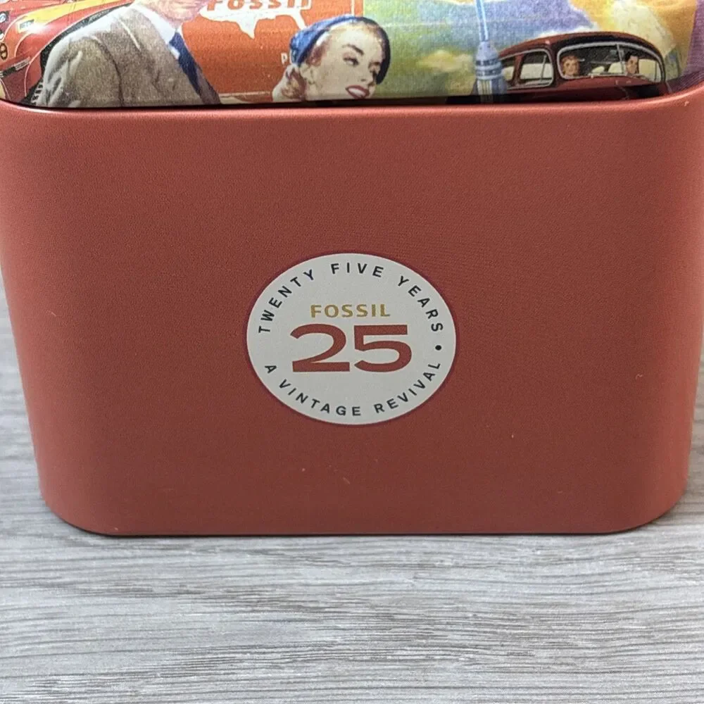 Fossil 25 Years A Vintage Revival 35 Unique Coasters NOB